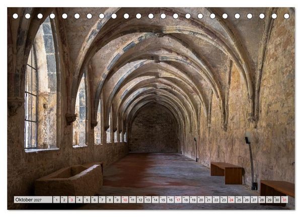Produktbild: Klosterwelten - Zisterzienser im Harz (Tischkalender 2027 DIN A5 quer), CALVENDO Monatskalender