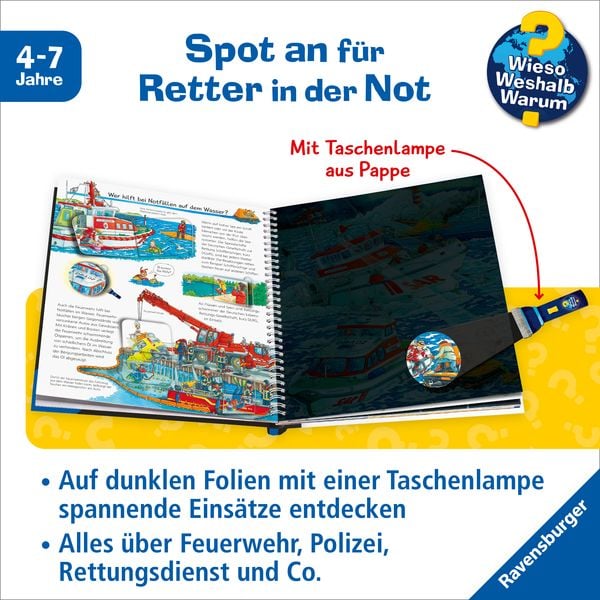 Produktbild: Wieso? Weshalb? Warum? Leuchte und entdecke - Einsatzkr&auml;fte