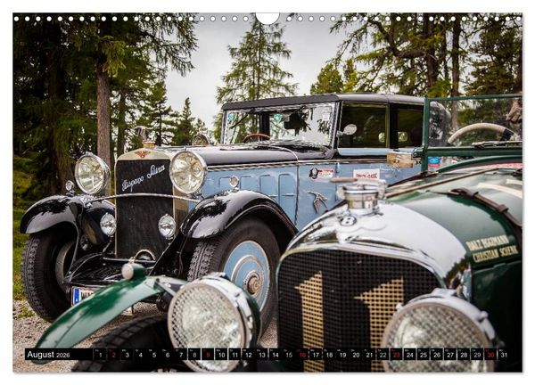 Produktbild: Die sch&ouml;nsten Oldtimer 2026 (Wandkalender 2026 DIN A3 quer), CALVENDO Monatskalender