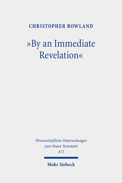 Produktbild: "By an Immediate Revelation"