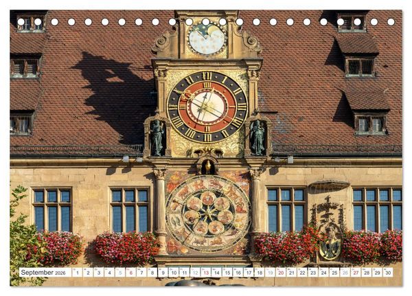 Produktbild: Baden-W&uuml;rttemberg - Heilbronn (Tischkalender 2026 DIN A5 quer), CALVENDO Monatskalender
