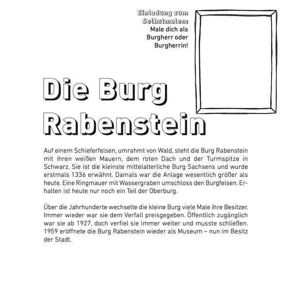 Produktbild: Dein Chemnitz-Malbuch
