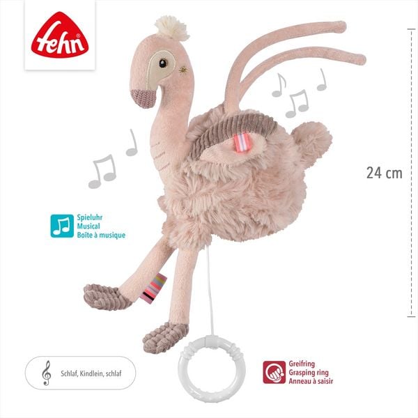 Produktbild: Mini-Spieluhr Flamingo