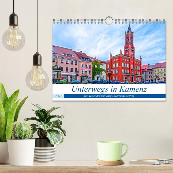 Produktbild: Unterwegs in Kamenz (Wandkalender 2026 DIN A4 quer), CALVENDO Monatskalender