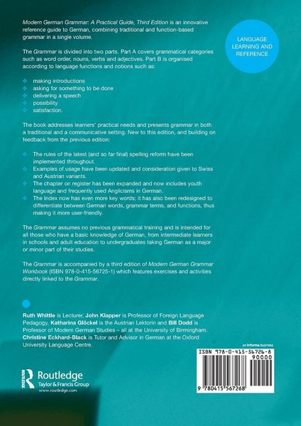 Produktbild: Modern German Grammar