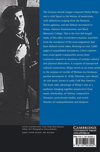 Produktbild: Stefan Wolpe and the Avant-Garde Diaspora