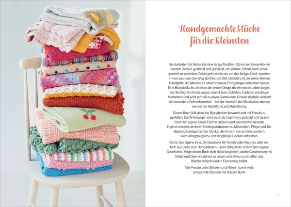 Produktbild: Kleine Maschen, gro&szlig;es Gl&uuml;ck: Kuschelige Babydecken f&uuml;r die Kleinsten