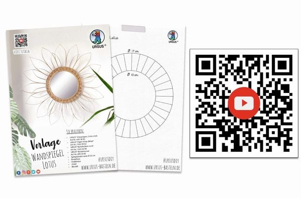 Produktbild: URSUS Flechten Paper Straps Kamihimo, beige