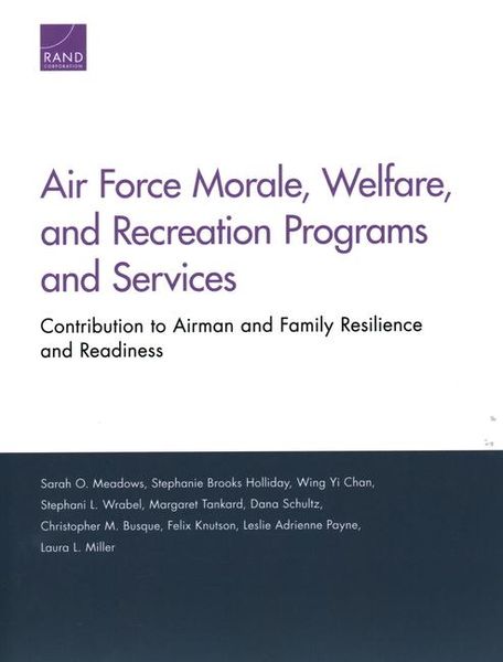 Produktbild: Air Force Morale, Welfare, and Recreation Programs and Services
