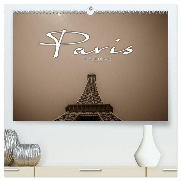 Paris (hochwertiger Premium Wandkalender 2026 DIN A2 quer), Kunstdruck in Hochglanz