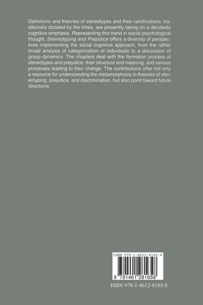 Produktbild: Stereotyping and Prejudice