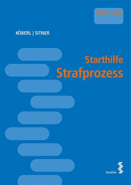 Produktbild: Starthilfe Strafprozess