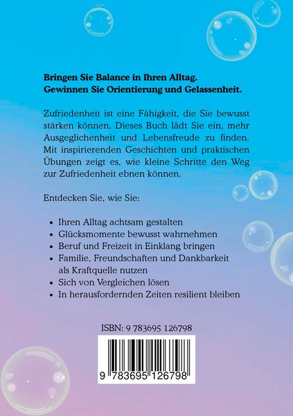 Produktbild: Zufriedenheit durch Jonglieren mit Seifenblasen