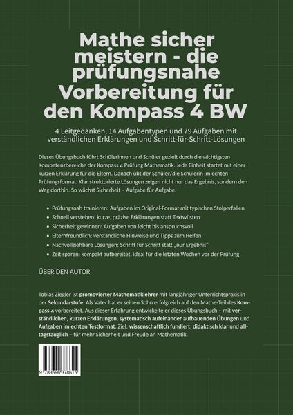 Produktbild: Kompass 4 Mathe BW