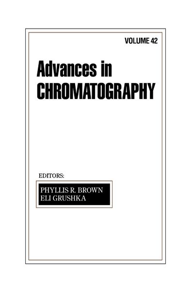 Produktbild: Advances in Chromatography