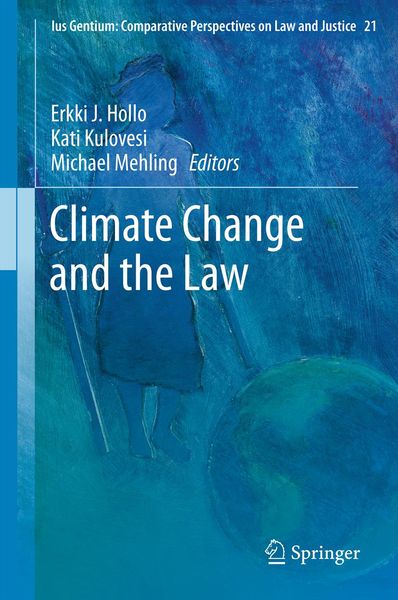 Produktbild: Climate Change and the Law