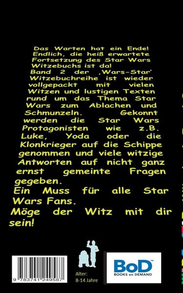 Produktbild: Wars - Star (Das Witzebuch Band 2)