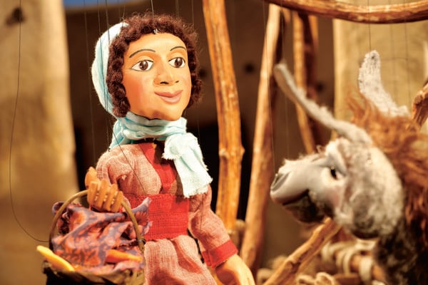 Produktbild: Die Weihnachtsgeschichte in einer Inszenierung der Augsburger Puppenkiste