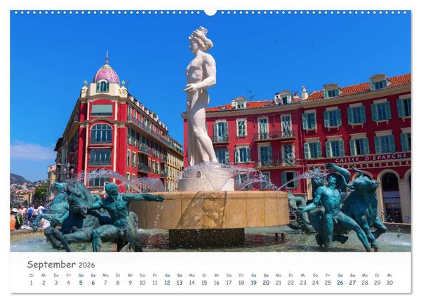 Produktbild: Provence-Alpes-C&ocirc;te d&rsquo;Azur (hochwertiger Premium Wandkalender 2026 DIN A2 quer), Kunstdruck in Hochglanz