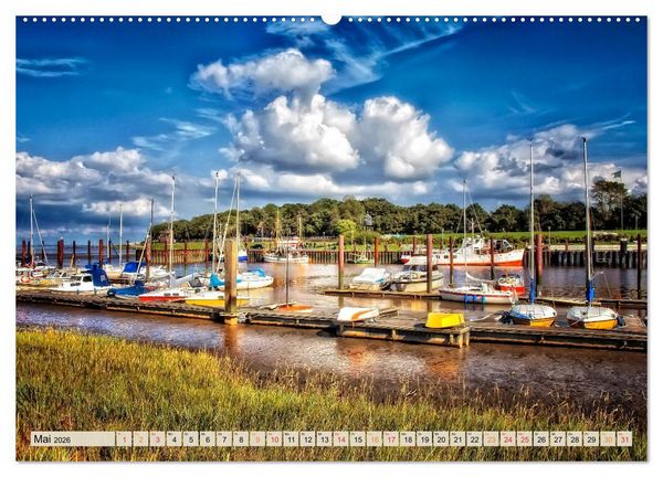 Produktbild: Friesland - Nordseebad Dangast (hochwertiger Premium Wandkalender 2026 DIN A2 quer), Kunstdruck in Hochglanz