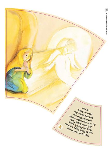 Produktbild: Die Weihnachtsgeschichte. Auf dem Weg nach Bethlehem. Ein Legekreis in 10 Bildern