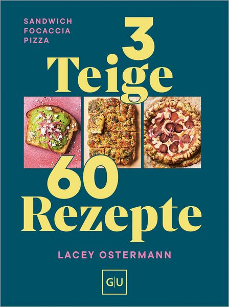Produktbild: 3 Teige - 60 Rezepte