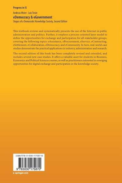 Produktbild: EDemocracy & eGovernment