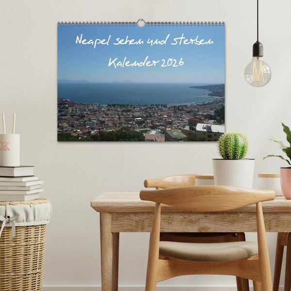 Produktbild: Neapel sehen und sterben (Wandkalender 2026 DIN A3 quer), CALVENDO Monatskalender