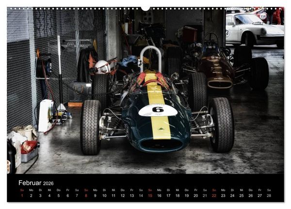 Produktbild: Raceday (hochwertiger Premium Wandkalender 2026 DIN A2 quer), Kunstdruck in Hochglanz