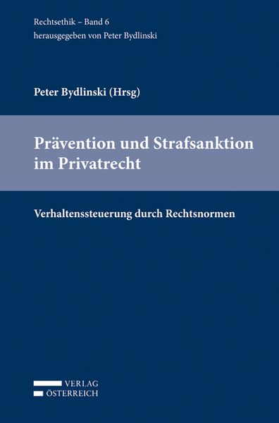 Produktbild: Pr&auml;vention und Strafsanktion im Privatrecht