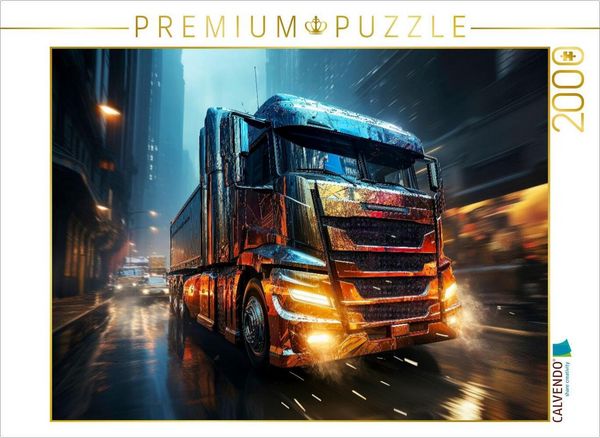 CALVENDO Puzzle Trucks | 2000 Teile Lege-Größe 90x67cm Foto-Puzzle für glückliche Stunden