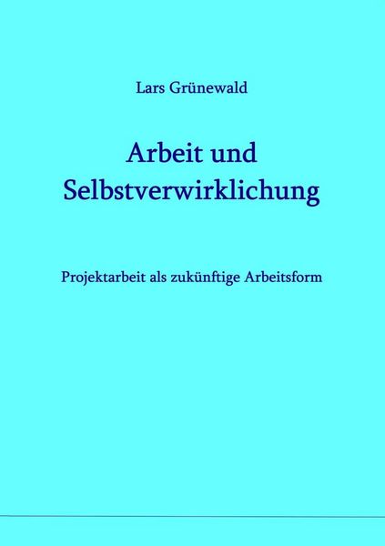 Produktbild: Arbeit und Selbstverwirklichung