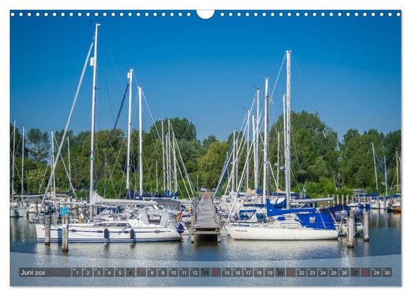 Produktbild: Hooksiel im Friesland (Wandkalender 2026 DIN A3 quer), CALVENDO Monatskalender