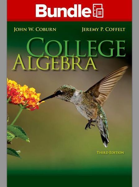 Produktbild: Loose Leaf Coburn College Algebra with Aleks 360