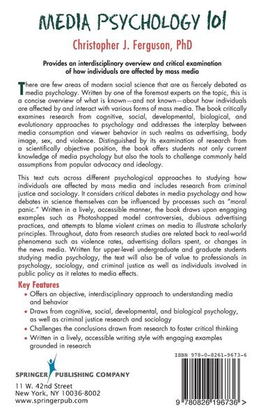 Produktbild: Media Psychology 101