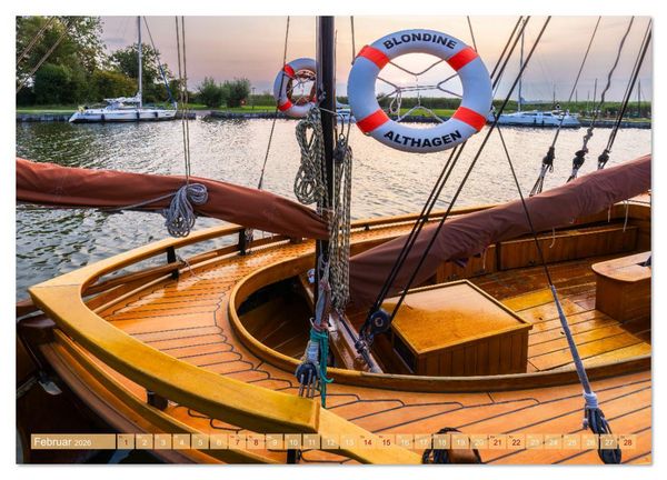 Produktbild: Fischland-Dar&szlig;-Zingst Impressionen einer Halbinsel (Wandkalender 2026 DIN A4 quer), CALVENDO Monatskalender