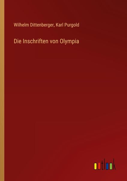 Produktbild: Die Inschriften von Olympia
