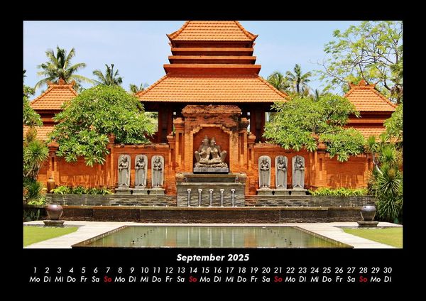 Produktbild: Bali 2025 Fotokalender DIN A3