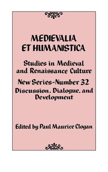 Produktbild: Medievalia et Humanistica No. 32