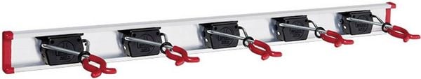 Produktbild: Bruns Ger&auml;tehalterleiste 5 Halter 60459 0.75m