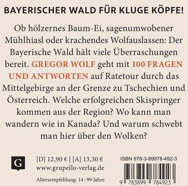 Produktbild: Bayerischer Wald-Quiz