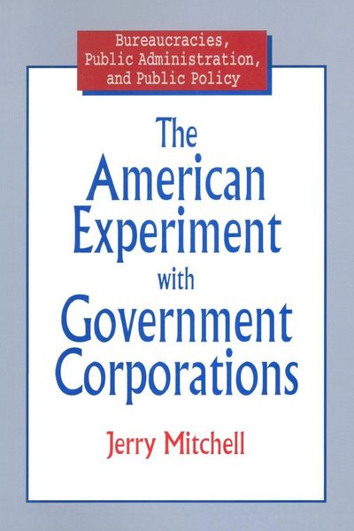 Produktbild: The American Experiment with Government Corporations