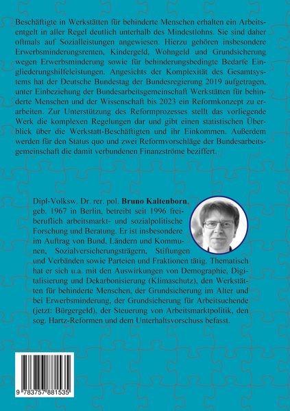Produktbild: Existenzsicherung von Werkstatt-Besch&auml;ftigten