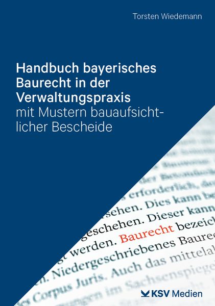 Produktbild: Handbuch bayerisches Baurecht in der Verwaltungspraxis