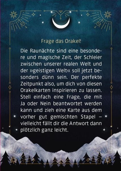 Produktbild: Das magische Raunacht-Orakel