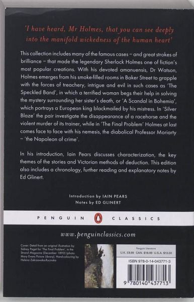Produktbild: The Adventures of Sherlock Holmes and the Memoirs of Sherlock Holmes