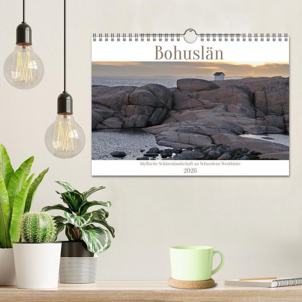 Produktbild: Bohusl&auml;n - Idyllische Sch&auml;renlandschaft an Schwedens Westk&uuml;ste (Wandkalender 2026 DIN A4 quer), CALVENDO Monatskalender