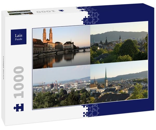 Produktbild: Lais Puzzle Collage Z&uuml;rich 1000 Teile
