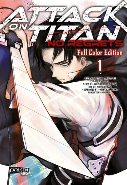 Attack On Titan - No Regrets Full Colour Edition 1, Taschenbuch von Hajime Isayama,Gun Snark, Carlsen