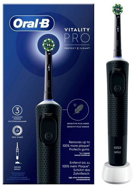 Produktbild: Oral-B Vitality Pro D103 Hangable 427063 Elektrische Zahnb&uuml;rste Schwarz